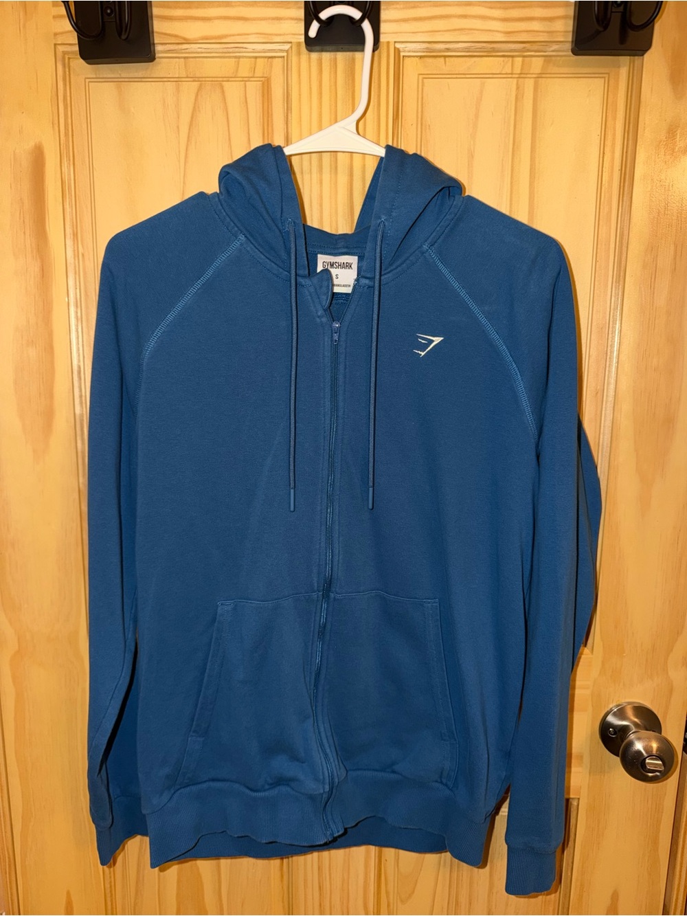 Gymshark Blue Full-Zip Hoodie